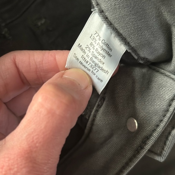 Nine West Cropped Gray Jeans - Picture 3 of 7